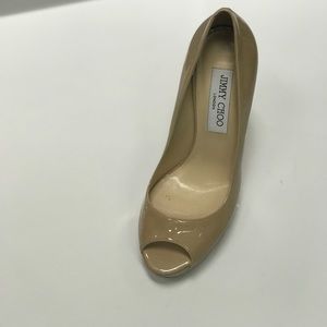 Jimmy Choo patent pump